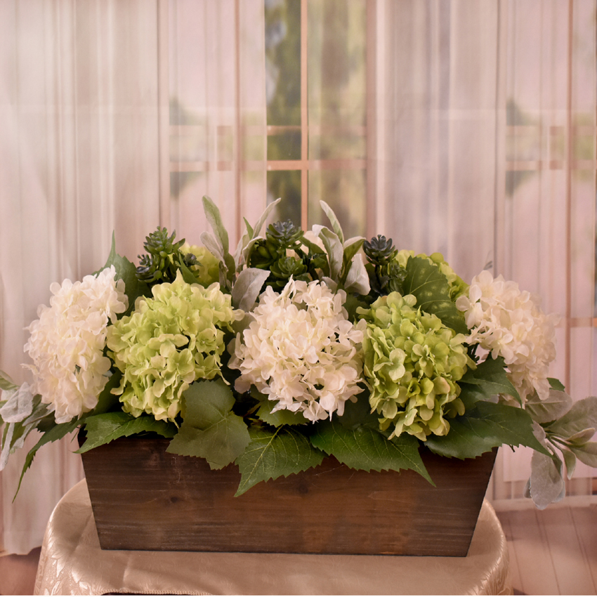 (image for) Farmhouse Hydrangea Planter AR470 TEXT_CLOSE_WINDOW